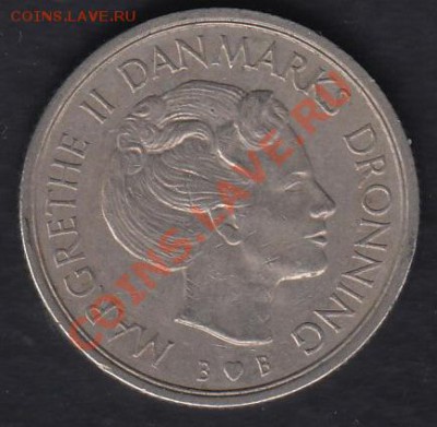 Дания 1 крона 1981 до 08.03.2012 22-00 - 222