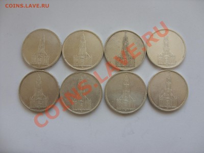5 марочники 3 Рейха - 5 марок кирха - 2.JPG