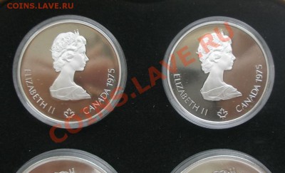 Монреаль 1976 набор 4 монеты СЕРЕБРО ПРУФ 4,3358 oz ASW - 4.JPG