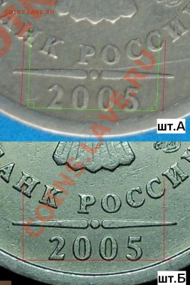 1 руб. 2005 г. СПМД шт. Б подтвердите штемпель - 1r05sp Б