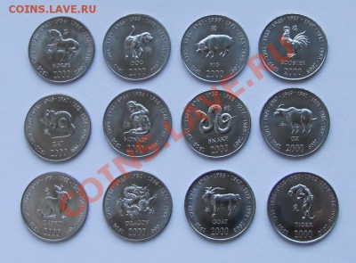 Комплекты Сомали+Сомалиленд. Всего 24 монеты! UNC - Somalia 12 coins set.JPG