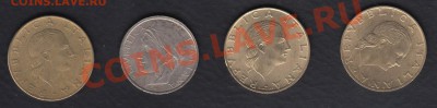Италия 4 монеты до 10.03.2012 22-00 - 222