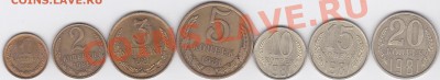 Монеты 1981 г.: от 1 коп. до 20 коп. до 12.03.2012 г. 22:00 - 1-20 к. 1981 г._1