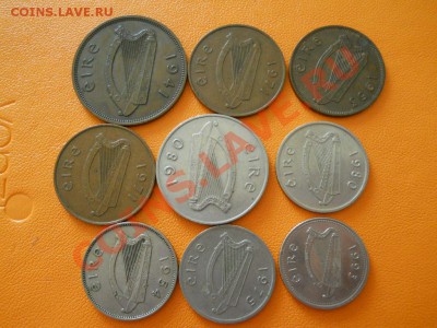 ИРЛАНДИЯ МЕГА ЛОТ 9 монет! С рубля! До 15.03.12. 22-00 - 2.JPG