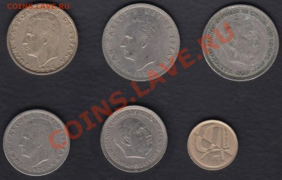Испания 6 монет до 11.03.2012 22-00 - 222