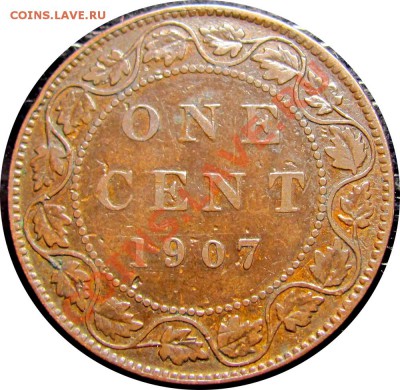H55 1¢ Канада 1907 до 17.03 - H55 Canada 1c 1907_1