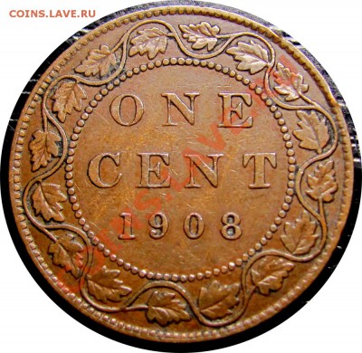 H56 1¢ Канада 1908 до 17.03 - H56 Canada 1c 1908_1