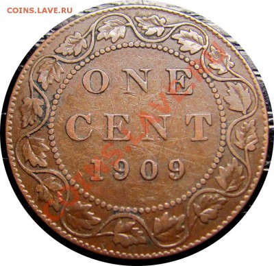 H57 1¢ Канада 1909 до 17.03 - H57 Canada 1c 1909_1