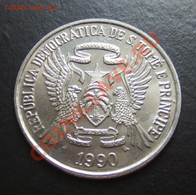 САН-ТОМЕ и ПРИНСИПИ 10 добра (1990) ФАО до 12.03. (21.30) - Сан-Томе 10 добра А