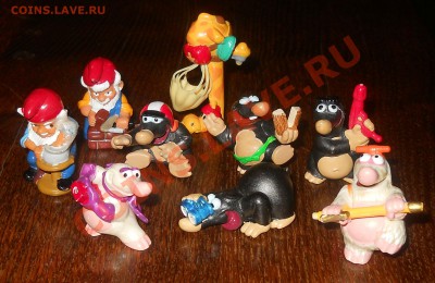 Игрушки из киндер-сюрприза на оценку. - 6.JPG