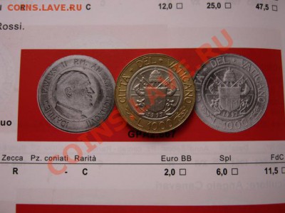 Ватикан 1000 лир 1997 биметал до 13.03.12 в 21.00 М - IMG_5883