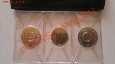 Банковский (?) набор ГДР юбилейных монет на оценку - 08032012843