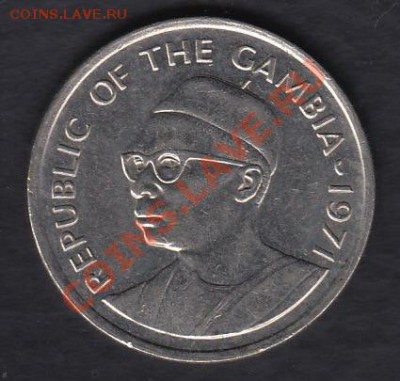Гамбия 25 бутут 1971 до 12.03.2012 22-00 - 222