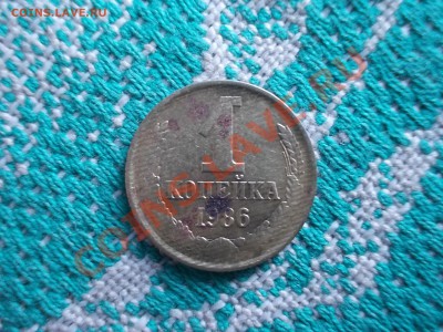 1 копейка 1986. Брак или Агрессивная среда? - DSCN0265.JPG
