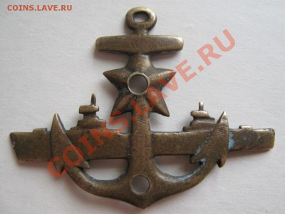 ВМФ на значках и знаки ВМФ. - якорь