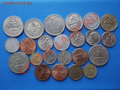 Иностранные монеты 23 шт. Все за 250 рублей с пересылом - DSCF0046
