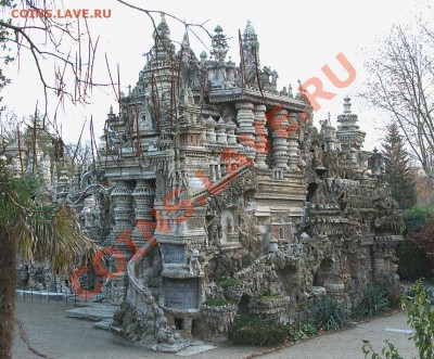 Туристические жетоны Франции - Cheval_palais-ideal_laposte