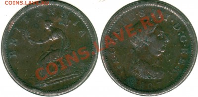 Британия, пенни 1807 - до 22-00мск 15.03 - gb-1p-1807