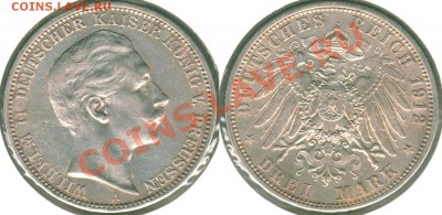 Германия, 3 м 1912, Пруссия - до 22-00мск 15.03 - ger-3m-1912