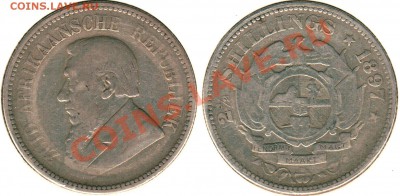 2 шиллинга 1897 - до 22-00мск 15.03 - zar-2-5s-1897