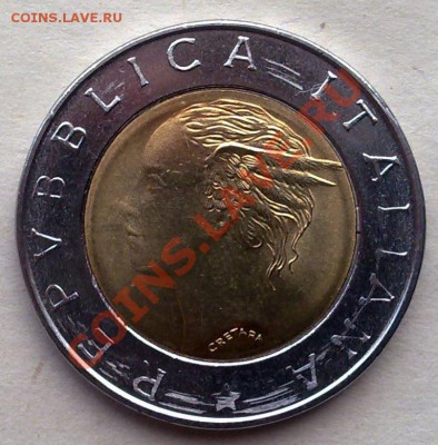 БИМ - Италия 500 лир 1998 20 лет IFAD 15.03 21.00 - 110320124612