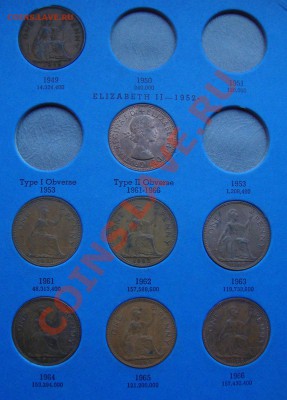 Продажа наборов иностранных монет - GB-PENNY-SET-03
