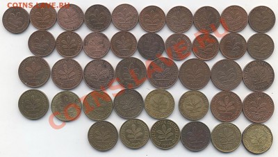 1,2,5,10,50пфеннигов,1марка ФРГ - Scan-120311-0001