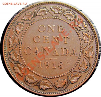 H65 1¢ Канада 1918 до 19.03 в 22°° - H65 Canada 1c 1918_1