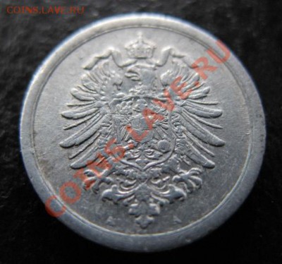 1917 г, Германия, 1 пф, до 20.03 в 21-00 мск - 1917 герм 1а