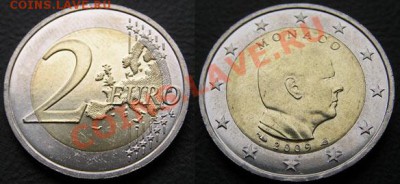2 евро 2009г.Монако продам в СПБ - 2009_Monaco