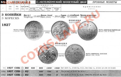 Копия пробной монеты: 3 коп. 1827 Масон до 19.03.12 22-00 - 3 копейки 1827-каталог.JPG