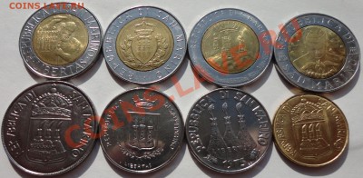 Продам монеты Сан - Марино. - 2