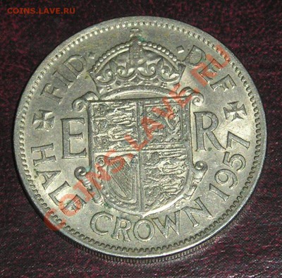 Великобритания, Пол Кроны 1957  - сохран ! (18.03) - P1010047