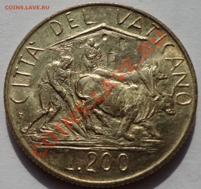 Ватикан 200 лир 1982 - 1
