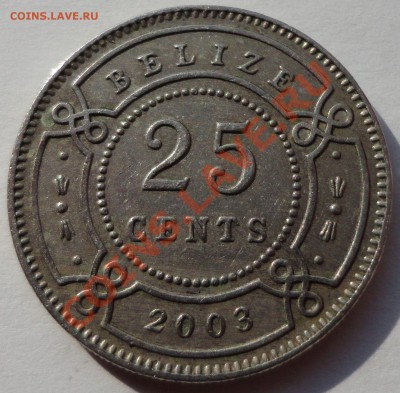 Белиз - 25 центов, 2003 - 1
