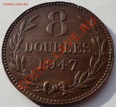 Гернси - 8 даблов, 1947 - 1
