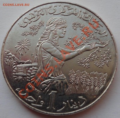 Тунис - 1 динар, 2007 - 1