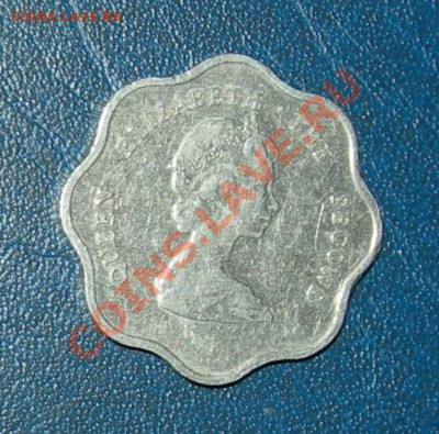 Волнистая. Карибы 5 центов 2000 - кар2