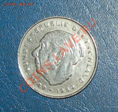ФРГ. 2 марки 1970 Теодор Хойс - 2 марки22