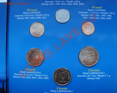 Эстонские кроны сборник монет продам в СПБ - DSC00526.JPG