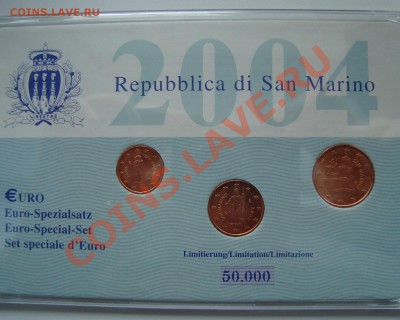 Сан Марино евро центы 2004г. - DSC00527.JPG