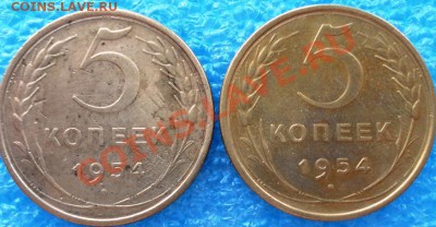 Определите разновидность пятаков 1954г - SAM_1149.JPG