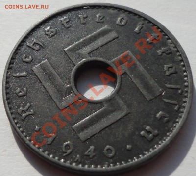 3 РЕЙХ. 10 рейхспфеннингов - 1940. Цинк. Нечастая! - 4