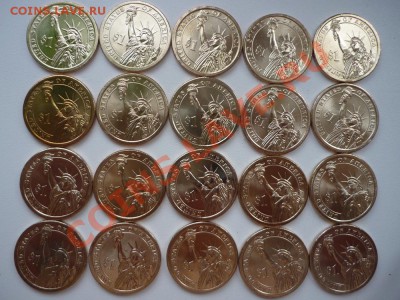 Наборы 1 $ монет США серия "Президенты" - P1010990.JPG