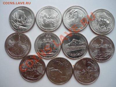 Набор монет США "Парки" + 12 парк - P1010996.JPG