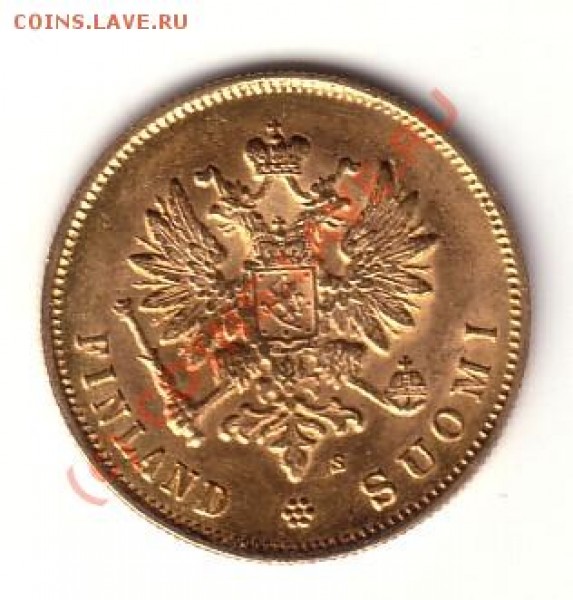 10 марок 1881г - 10 Markkaa_1881_d