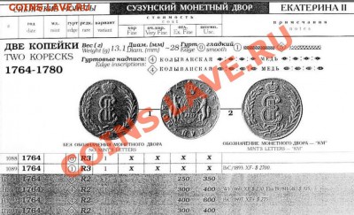Копия: 2 копейки 1764 "Колыванская медь" до 20.03.12 22-00 - 2 копейки 1764-каталог.JPG