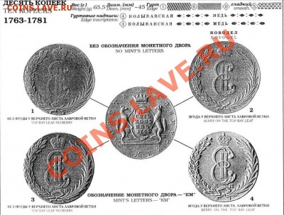 Копия: 10 копеек 1766 "Колыванская медь" до 20.03.12 22-00 - 10 копеек 1766-каталог.JPG
