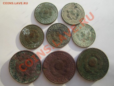 лот советов 1924г-- 8шт на опыты.. не чищены - IMG_0830