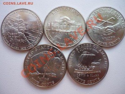 Набор 5 центов США "Освоение запада". - P1020056.JPG